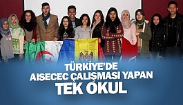 Türkiye’de AISECEC çalışması yapan tek okul