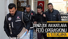 Denizli’de avukatlara fetö operasyonu  6 tutuklama