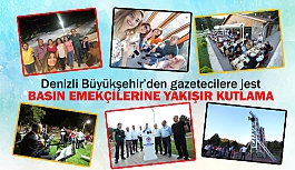Denizli Büyükşehir’den gazetecilere jest