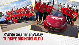 PAÜ'de tasarlanan Alatay Türkiye birincisi oldu