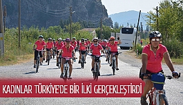 Türkiye'nin ilk kadın bisiklet festivali başladı 