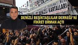 Denizli Beşiktaşlılar Derneği'ni Fikret Orman açtı