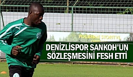 Denizlispor Sankoh’un sözleşmesi fesh etti