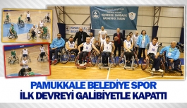Pamukkale Belediye Spor ilk devreyi galibiyetle kapattı