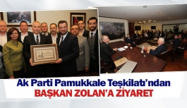 Ak Parti Pamukkale Teşkilatı’ndan Başkan Zolan’a ziyaret