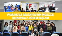 Pamukkale Belediyesi’nin İngilizce kursunda 2. dönem başladı