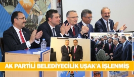 AK Partili belediyecilik Uşak’a işlenmiş
