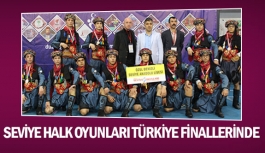 Seviye halk oyunları Türkiye finallerinde
