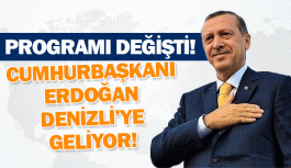 Cumhurbaşkanı Erdoğan Denizli’ye geliyor