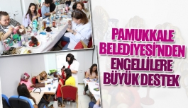 Pamukkale Belediyesi’nden engellilere büyük destek