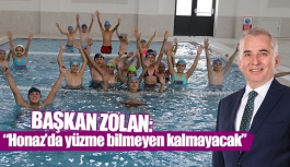 Başkan Zolan: “Honaz’da yüzme bilmeyen kalmayacak”