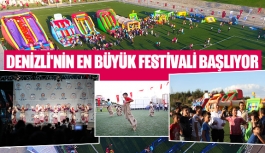 Denizli'nin en büyük festivali başlıyor