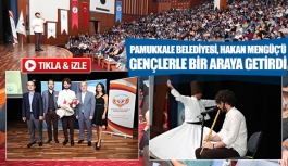 Pamukkale Belediyesi, Hakan Mengüç’ü gençlerle bir araya getirdi