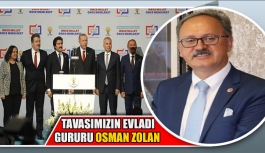 Başkan Akyol Tavasımızın evladı gururu Osman Zolan