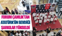 Forum Çamlık’tan Atatürk’ün sevdiği şarkılar yükseldi