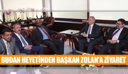 Sudan heyetinden Başkan Zolan'a ziyaret