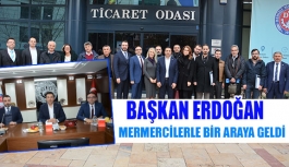 Başkan Erdoğan mermercilerle bir araya geldi