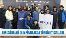 Denizli Koleji olimpiyatlarda Türkiye'yi salladı