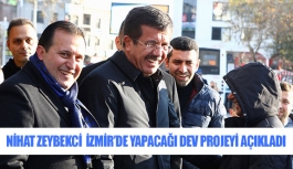 Nihat Zeybekci  İzmir’de yapacağı dev projeyi açıkladı