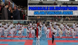 Pamukkale Belediyesi’nden anlamlı turnuvaya destek