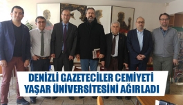 Denizli Gazeteciler Cemiyeti Yaşar Üniversitesini Ağırladı