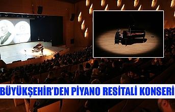 Büyükşehir’den piyano resitali konseri