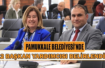 Pamukkale Belediyesi’nde 2 başkan yardımcısı belirlendi