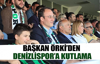 Başkan Örki’den Denizlispor’a kutlama