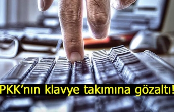 PKK’nın klavye takımına gözaltı!