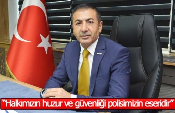 Başkan Erdoğan, “Halkımızın huzur ve güvenliği, kahraman polisimizin eseridir”