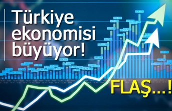 Türkiye ekonomisi büyüyor!