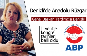 Denizli’de Anadolu Birliği Partisi rüzgarı!