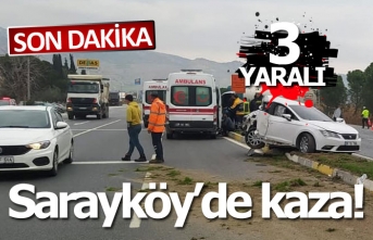 Sarayköy'de kaza