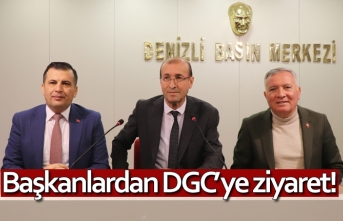 CHP'li başkanlardan DGC’ye ziyaret!