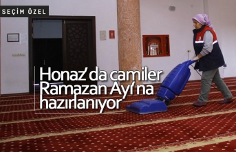 Honaz’da camiler Ramazan Ayı’na hazırlanıyor