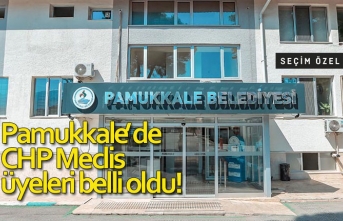 Pamukkale’de CHP Meclis üyeleri belli oldu!