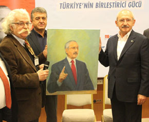 Kılıçdaroğlu yerel sanatçılarla buluştu...
