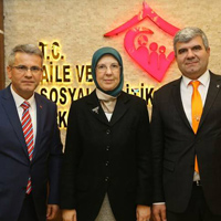 Şevkan, Ankara’da bir dizi ziyaretler gerçekleştirdi.