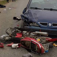 Motorsiklet kazası: 2 ölü
