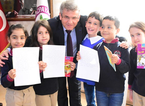 Öğrenciler başkan Şavkan’a mektup yazdı