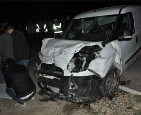 Bayram arifesi kaza: 1 ölü 4 yaralı