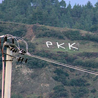 Dağdaki “OGM” Yazısını “PKK” İle Değiştirenler Yakalandı