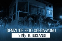 Denizli'de dev FETÖ operasyonu!