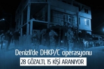 Denizli'de DHKP-C terör örgütüne operasyon düzenlendi
