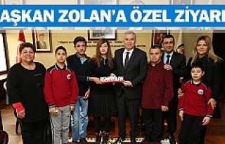 Başkan Zolan’a özel ziyaret