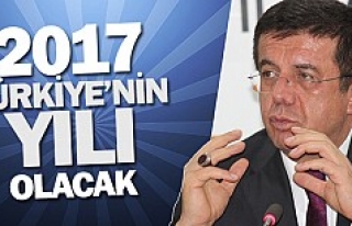 Bakan Zeybekci, 2017 Türkiye’nin yılı olacak