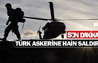Türk askerine hain saldırı!
