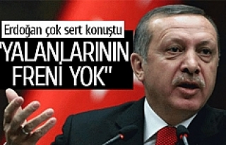 Erdoğan çok sert konuştu