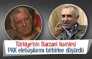 Türkiye'nin Barzani hamlesi PKK elebaşılarını...