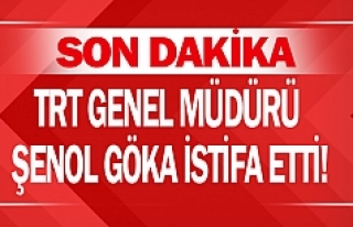 Son dakika! TRT genel müdürü Şenol Göka istifa...